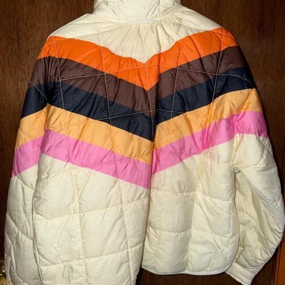 Free People Movement X Hatch Printed Chevron Jacket - Picture 8 of 10